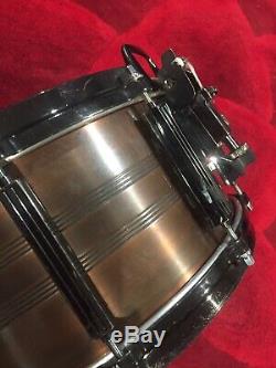 Tama Pro Custom Copper 6.5x14 Snare Drum Super Rare 1980s Vintage