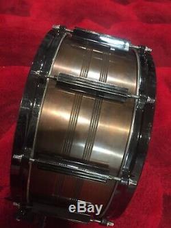 Tama Pro Custom Copper 6.5x14 Snare Drum Super Rare 1980s Vintage