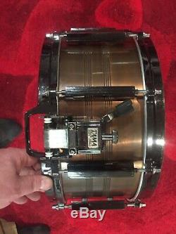 Tama Pro Custom Copper 6.5x14 Snare Drum Super Rare 1980s Vintage