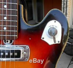 Teisco EP-10T Vintage Guitar Semi-Hollow 1967 Very Good, Clean Super Rare