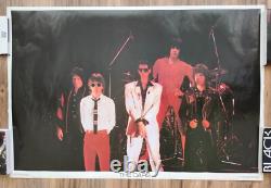 The Cars SUPER RARE Vintage Original 1979 Group Poster Ocasek Orr Easton COOL