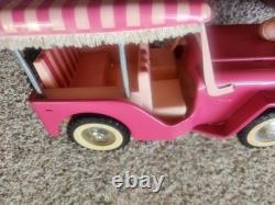 Tonka Jeep super clean rare Vintage 1960's used Surrey Pink Jeep with Canopy