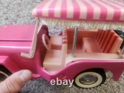 Tonka Jeep super clean rare Vintage 1960's used Surrey Pink Jeep with Canopy
