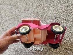 Tonka Jeep super clean rare Vintage 1960's used Surrey Pink Jeep with Canopy