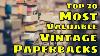 Top 20 Most Valuable Vintage Paperbacks