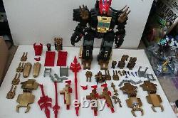 Transformers Super God Master Force D311 Black Zarak Takara Vintage RARE G1 1988