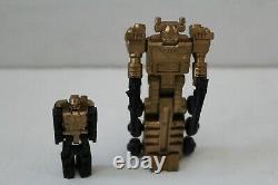 Transformers Super God Master Force D311 Black Zarak Takara Vintage RARE G1 1988