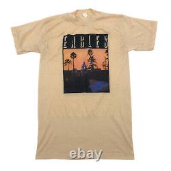 True Vintage Rare Eagles Hotel California 1970's Single Stitch Shirt Tee Sz S