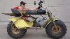 Ultra Rare 1970 S 2 Stroke Mini Bike First Ride In 20 Years