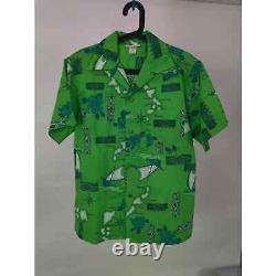 (V) SUPER RARE VTG Men shirt SS Hawaiian style islands sz M Hawaii made