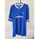 (V) VTG SUPER RARE Motorola Reebok Men shirt SS #19 sport blue sz L