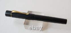 VERY RARE VINTAGE BAYARD SUPER LUXE N185 SAFETY PEN ORIG GOLD NIB FRANCE 1920s