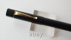 VERY RARE VINTAGE BAYARD SUPER LUXE N185 SAFETY PEN ORIG GOLD NIB FRANCE 1920s