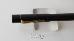 VERY RARE VINTAGE BAYARD SUPER LUXE N185 SAFETY PEN ORIG GOLD NIB FRANCE 1920s