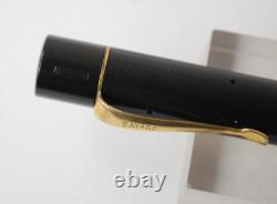 VERY RARE VINTAGE BAYARD SUPER LUXE N185 SAFETY PEN ORIG GOLD NIB FRANCE 1920s