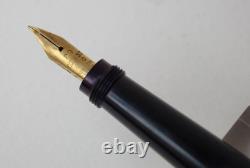 VERY RARE VINTAGE BAYARD SUPER LUXE N185 SAFETY PEN ORIG GOLD NIB FRANCE 1920s