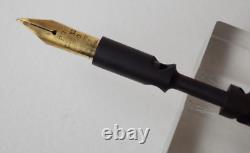 VERY RARE VINTAGE BAYARD SUPER LUXE N185 SAFETY PEN ORIG GOLD NIB FRANCE 1920s