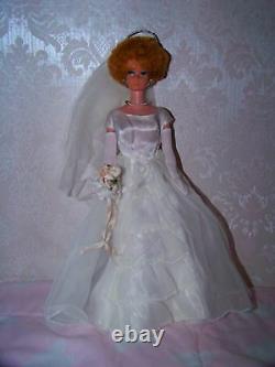 VINTAGE #1017 BARBIE WEDDING PARTY 4 DOLLS GIFT SET with trunk SUPER RARE