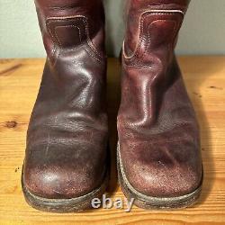 VINTAGE 1970s Frye Women's Tall Campus Boots Black Label Sz 9B SUPER RARE