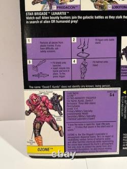 VINTAGE 1994 GIJOE STAR BRIGADE OZONE MOC UNOPENED SUPER RARE NR-MT red suit