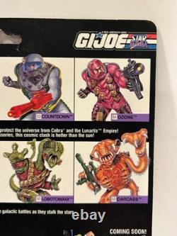 VINTAGE 1994 GIJOE STAR BRIGADE OZONE MOC UNOPENED SUPER RARE NR-MT red suit