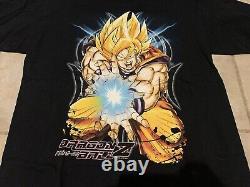 VINTAGE Dragon Ball Z Goku Solo Anime Shirt M 2008 RARE Super Sayian Grail