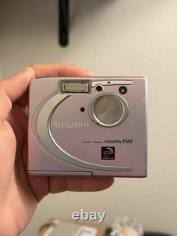 VINTAGE FUJIFILM Finepix 4500 Super CCD- Pink RARE FULLY TESTED WORKS
