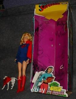 VINTAGE IDEAL CAPTAIN ACTION FEMALE COUNTERPART SUPER QUEEN SUPERGIRL WithBOX RARE