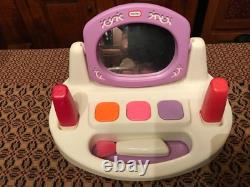 VINTAGE LITTLE TYKES Beauty Salon Vanity Make Up Play Set SUPER RARE