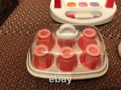 VINTAGE LITTLE TYKES Beauty Salon Vanity Make Up Play Set SUPER RARE