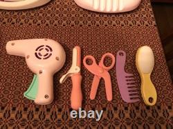 VINTAGE LITTLE TYKES Beauty Salon Vanity Make Up Play Set SUPER RARE