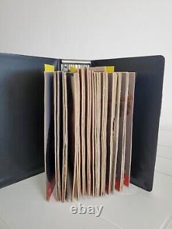 VINTAGE Lot of 13 PLAYBILL MAGAZINE with collector hard binder SUPER RARE1989-91