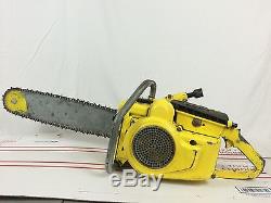 VINTAGE MCCULLOCH D-30 Chainsaw SUPER RARE LUMBER JACK D30 Pro Saw Power Head