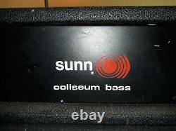 VINTAGE Sunn Coliseum Bass Amp Head PHANTOM 300 WATTS SUPER RARE PRO TESTED