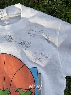 VINTAGE Super Rare Early 80s Pre Miami Heat Miami NBA Miami Herald Promo T-Shirt