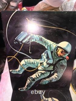 VINTAGE Super Rare HASBRO 1969 ASTRO-SOUND ROVER & SATELLITE Talking SPACE TOY