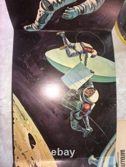 VINTAGE Super Rare HASBRO 1969 ASTRO-SOUND ROVER & SATELLITE Talking SPACE TOY