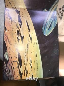 VINTAGE Super Rare HASBRO 1969 ASTRO-SOUND ROVER & SATELLITE Talking SPACE TOY