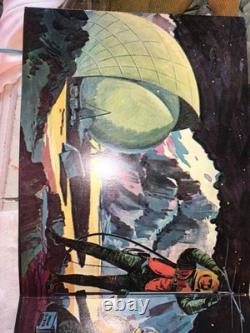 VINTAGE Super Rare HASBRO 1969 ASTRO-SOUND ROVER & SATELLITE Talking SPACE TOY