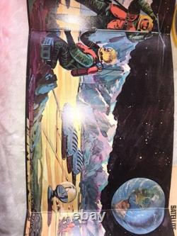 VINTAGE Super Rare HASBRO 1969 ASTRO-SOUND ROVER & SATELLITE Talking SPACE TOY