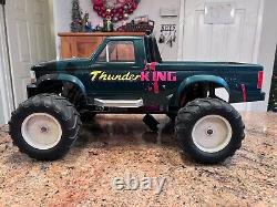 VINTAGE THUNDER KING RC TRUCK. RARE find. WOW Super Cool. WithController READ