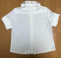 VIVIENNE WESTWOOD 90s LADIES WHITE BLOUSE VINTAGE RARE FREE SHIPPING FROM JAPAN
