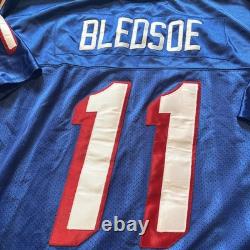 VTG Super Rare 90s Authentic Drew Bledsoe New England Patriots Jersey Size XL