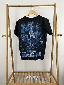 VTG Y2K Dragonball Super Rap Tee Big Print Mexican BL Double Sided T-Shirt 20x24