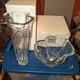 Vase & Bowl SUPER RARE VINTAGE, Magnificent lead Crystal set