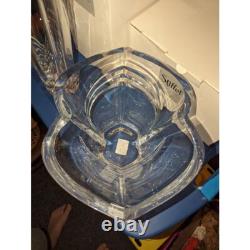 Vase & Bowl SUPER RARE VINTAGE, Magnificent lead Crystal set