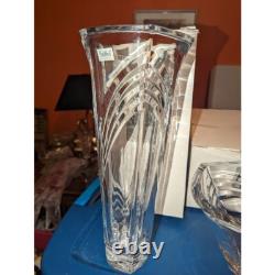 Vase & Bowl SUPER RARE VINTAGE, Magnificent lead Crystal set