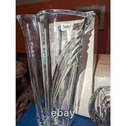 Vase & Bowl SUPER RARE VINTAGE, Magnificent lead Crystal set