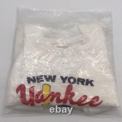 Very Rare Vintage New York Yankee Super Kid T-shirt For Child/toddler