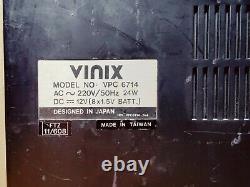 Vinix VPC 6714 vintage boombox SUPER RARE Perfect for Restoration